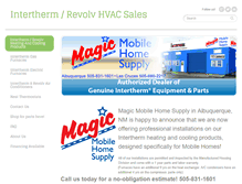 Tablet Screenshot of magichvac.com